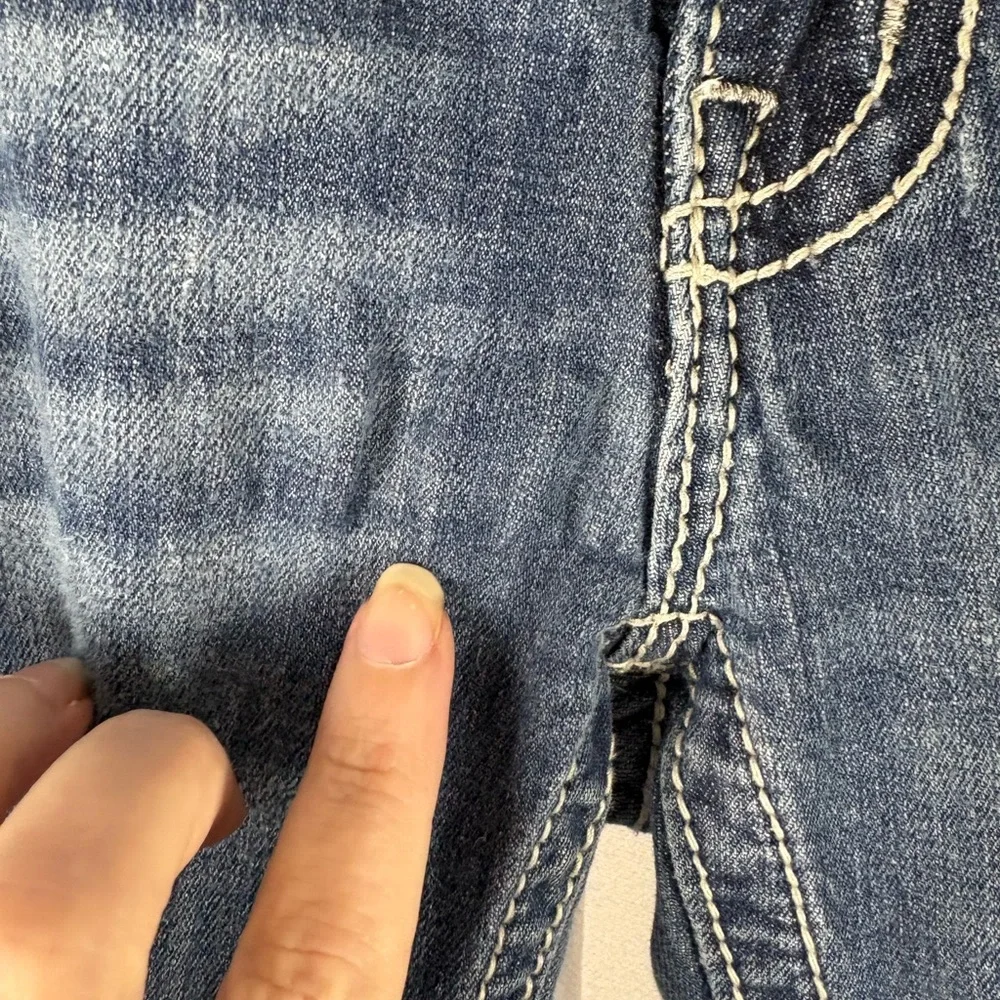 Miss Me | Star Cuffed Capri Jeans Size 28 Low Rise - Picture 5 of 14